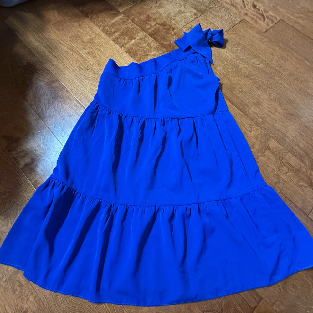 Blue one shoulder  Dress